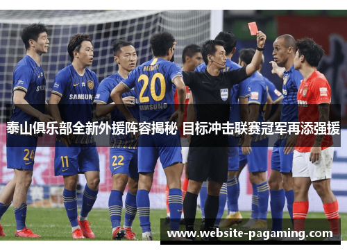泰山俱乐部全新外援阵容揭秘 目标冲击联赛冠军再添强援