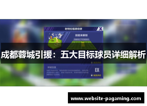 成都蓉城引援：五大目标球员详细解析